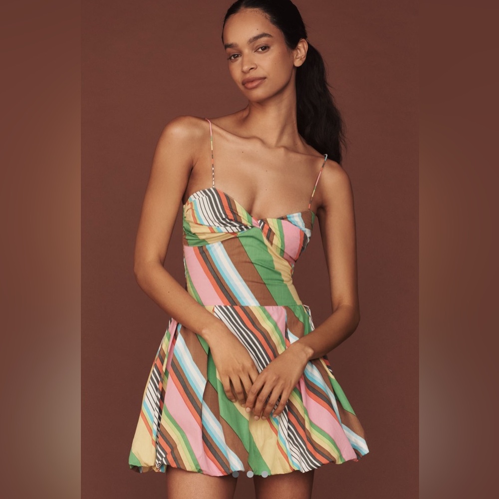 NWT Anthropologie mini bubble dress size large!